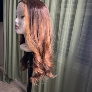 Elegant Brown Ombre Wig